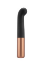 Aura Mini Wand Massager - Black Waterproof Personal Body Relief Tool with Magnetic Charging